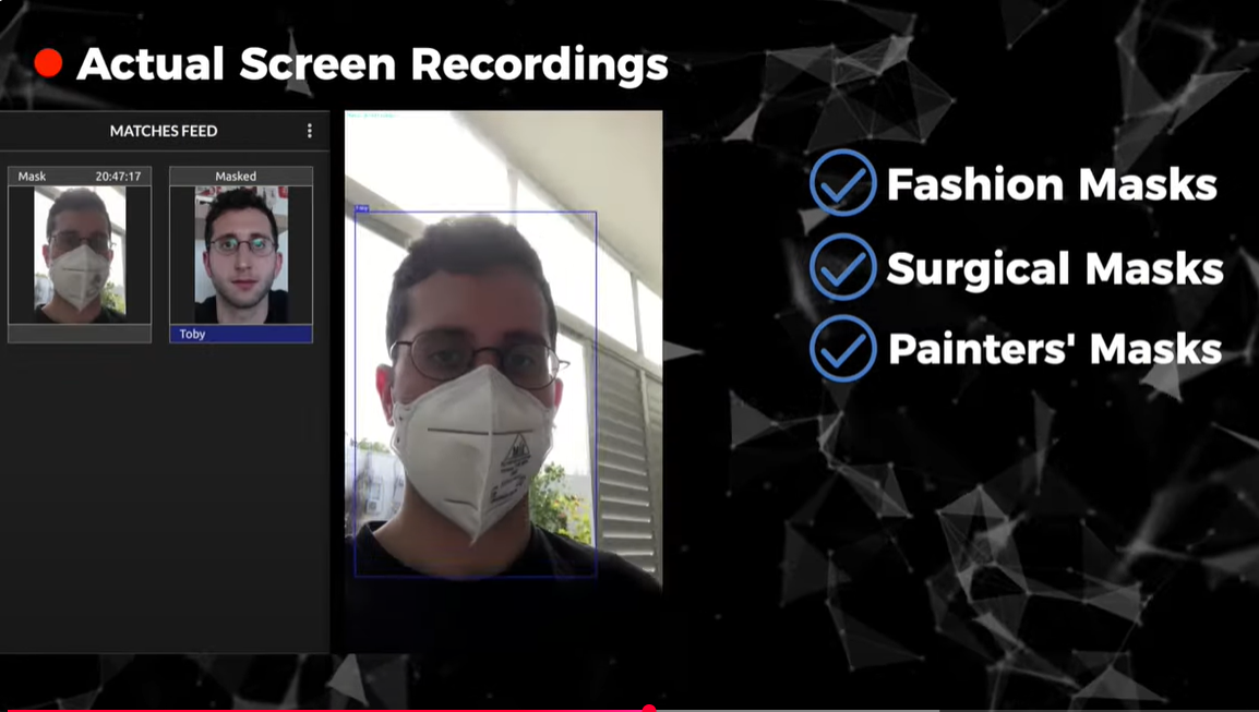 Herramienta de reconocimiento facial con precisión y privacidad de Corsight AI de Israel. Foto: Caputra de pantalla/Corsight AI