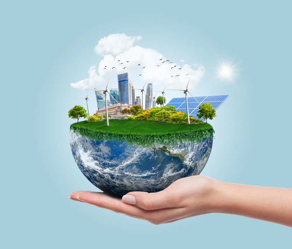 Zencity afirma que con sus soluciones los gobiernos locales pueden construir comunidades resilientes al clima. Ilustración cortesía de Zencity